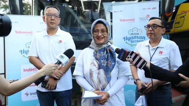 TelkomGroup Lepas Ribuan Pemudik Rayakan Lebaran di Kampung Halaman