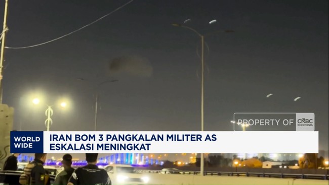 Video: Iran Bom 3 Pangkalan Militer AS, Eskalasi Konflik Meningkat