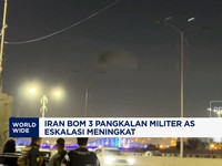 Video: Iran Bom 3 Pangkalan Militer AS, Eskalasi Konflik Meningkat