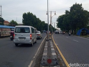 Jalan Jogja-Solo Klaten Masih Lengang Jelang Libur Panjang Lebaran Sore Ini