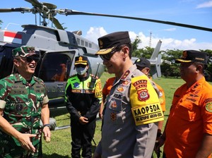 Kapolda, Pangdam Udayana, dan Kabasarnas Bali Cek Antrean Mudik di Gilimanuk