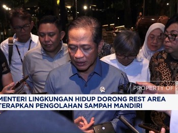 Video: Menteri LH Dorong Rest Area Terapkan Pengolahan Sampah Mandiri