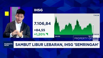 Video: Sambut Libur Lebaran, IHSG & Rupiah Ditutup Menguat