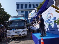 Mantap! TASPEN Berangkatkan Ribuan Pemudik ke Berbagai Kota