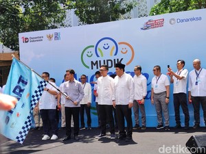 Gibran Lepas 1.900 Peserta Mudik Bersama Danareksa 2026