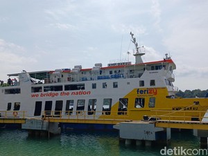 H-4 Lebaran, ASDP Catat 28.750 Orang-6.420 Kendaraan Nyeberang via Telaga Punggur
