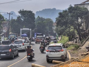 H-3 Lebaran, 71.804 Kendaraan Melintasi Nagreg Bandung