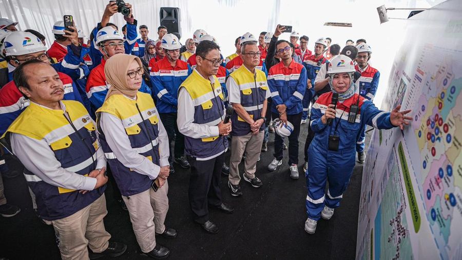 Pertamina Patra Niaga bersama Kementerian ESDM meninjau distribusi energi di Jawa barat