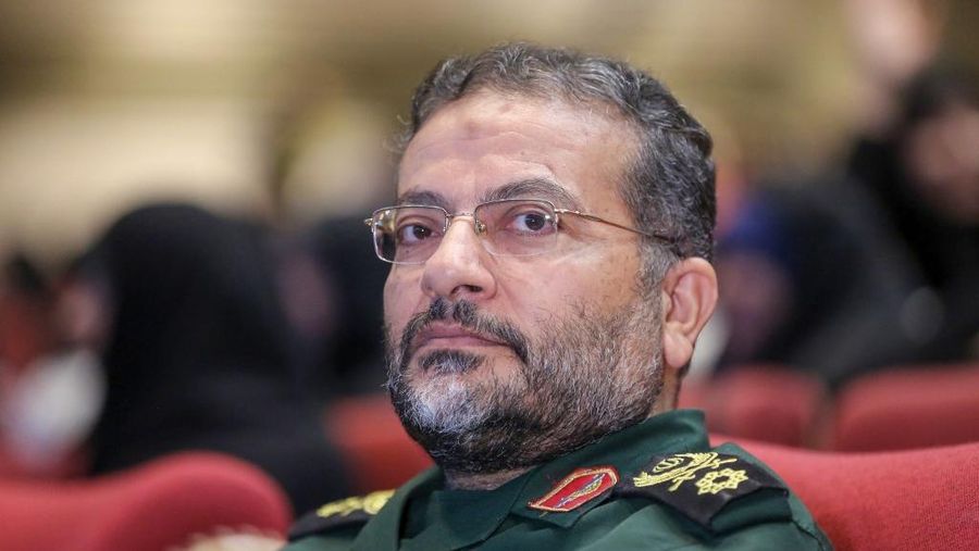 Profil Gholamreza Soleimani, seorang perwira senior di Korps Garda Revolusi Islam yang memimpin pasukan Basij. (AFP/ATTA KENARE)