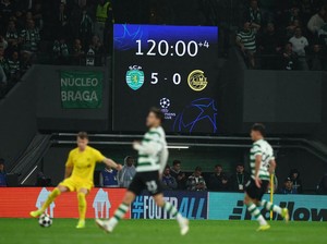 Sporting CP Masuk Daftar Remontada Liga Champions