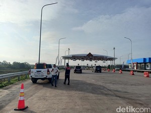 Puncak Arus Mudik Lebaran, Polisi Pertebal Tim Urai Kemacetan di Banyuasin