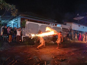 Meamuk-amukan, Tradisi Unik Jelang Nyepi di Desa Adat Padang Bulia Buleleng
