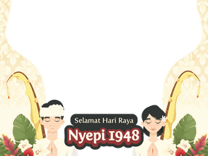 10 Twibbon Hari Raya Nyepi 2026, Yuk Pasang di Media Sosial Kamu!