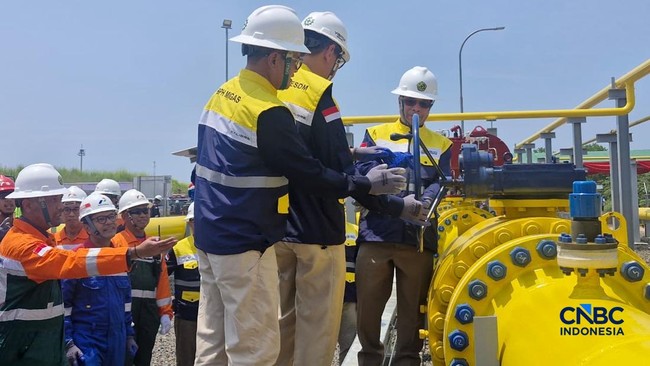 Sah! Proyek Pipa Rp 2,7 Trilliun Ini Resmi Mengalirkan Gas Perdana
