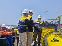 Sah! Proyek Pipa Rp 2,7 Trilliun Ini Resmi Mengalirkan Gas Perdana