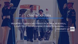 Prabowo dan Megawati Bersilaturahmi di Istana