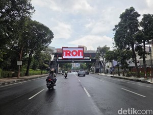 Lengangnya Jalanan Surabaya Jelang Lebaran