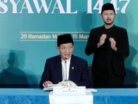 Sah! Idulfitri-1 Syawal 1447 H Ditetapkan Sabtu 21 Maret 2026
