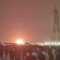 Ledakan terjadi di Riyadh menyusul serangkaian serangan rudal yang menargetkan ibu kota Saudi. (Tangkapan Lyar Video/X)