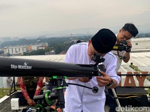 Hilal Tak Terlihat di 7 Titik Jabar