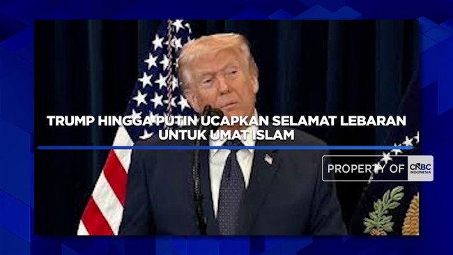 Trump hingga Putin Ucapkan Selamat Lebaran untuk Umat Islam