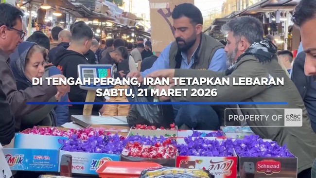 Video: Di Tengah Perang, Iran Tetapkan Lebaran Sabtu, 21 Maret 2026