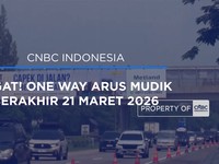 Video: Ingat! One Way Arus Mudik Berakhir 21 Maret 2026