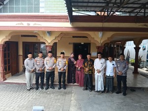 Sinergi dengan Ulama, Kapolres Blitar Kota Sambangi Ponpes