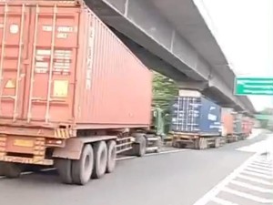 Video Soal Konvoi Truk Dikawal Oknum TNI, Kemenhub Dukung Penindakan Polisi