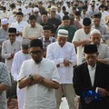 Potret Khidmat Jemaah Muhammadiyah Salat Idul Fitri Hari Ini
