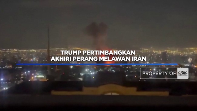 Video: Trump Pertimbangkan Akhiri Perang Melawan Iran