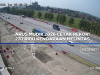 Video: Arus mudik 2026 Cetak Rekor! 270 Ribu Kendaraan Melintas