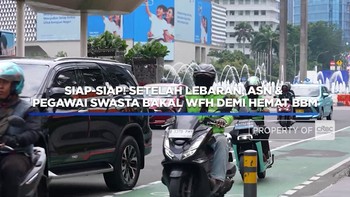 Video: Siap-siap! ASN & Pegawai Swasta WFH Demi Hemat BBM