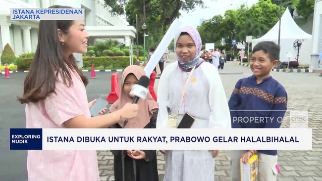 Video: Istana Dibuka Untuk Rakyat, Prabowo Gelar Halalbihalal