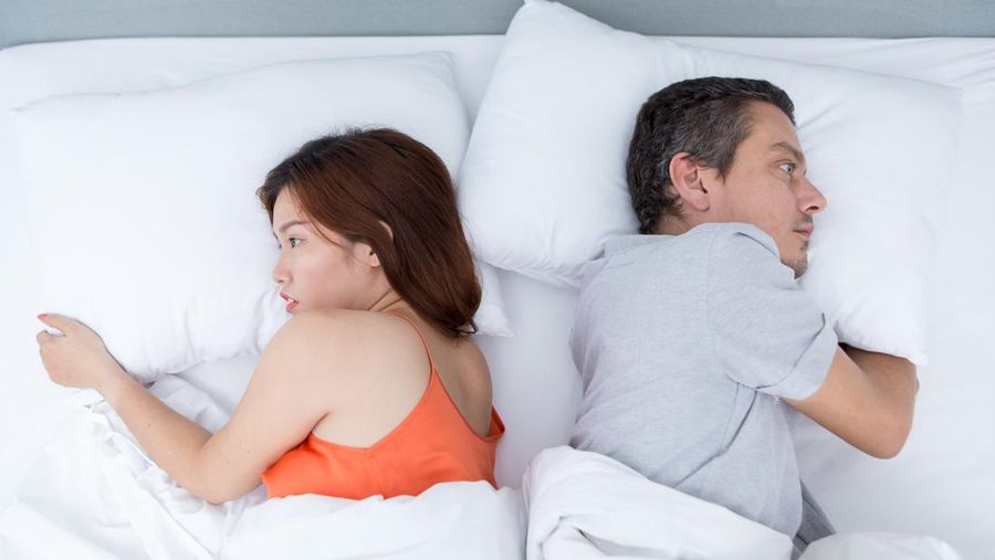 Ilustrasi sleep divorce. (Dok. Freepik)