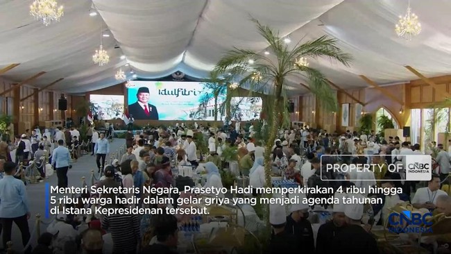 Mensesneg: 5 Ribu Orang Diperkirakan Hadiri Open House di Istana