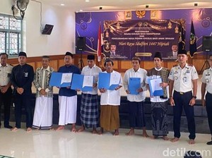 197 Napi Lapas Karangasem Dapat Diskon Masa Tahanan, 4 Langsung Bebas
