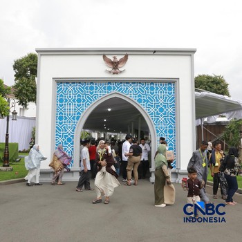 Masyarakat Serbu Cicipi Masakan Istana di Open House
