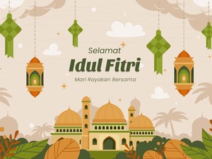 33 Kata-kata Minal Aidin wal Faizin yang Benar untuk Ucapan Idul Fitri 1447 H