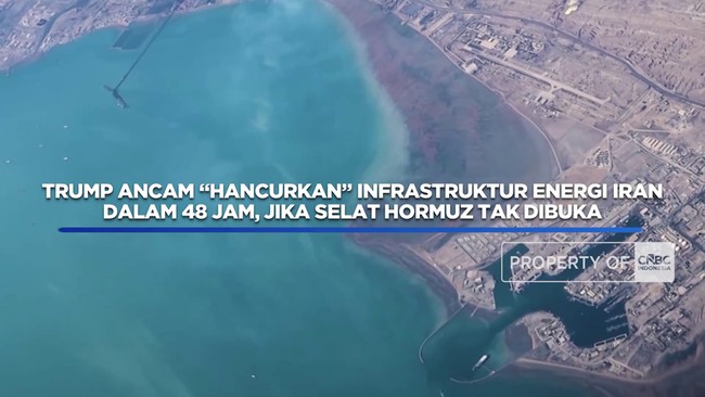 Trump Ancam Hancurkan Energi Iran Jika Hormuz Tak Dibuka 48 Jam