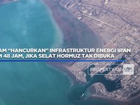 Trump Ancam Hancurkan Energi Iran Jika Hormuz Tak Dibuka 48 Jam