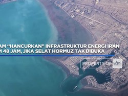 Trump Ancam Hancurkan Energi Iran Jika Hormuz Tak Dibuka 48 Jam