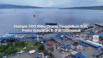 Arus Balik Lebaran Mulai Mengalir, Gilimanuk Dipadati Kendaraan
