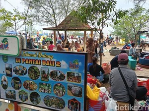 Video: Lautan Manusia di Pantai Bali 2 Indramayu