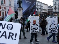 Ratusan Massa Kepung Madrid, Protes Perang Timur Tengah