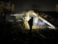 Rudal Iran Hantam Daerah Fasilitas Nuklir Israel, Ini Penampakannya