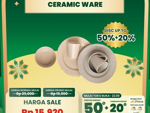 Beli Peralatan Makan & Minum di Transmart Full Day Sale Bisa Semurah Ini