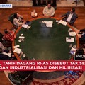Video:Deal! Tarif Dagang RI-AS disebut tak sejalan