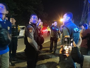 Kapolres Lamongan Pastikan Jalur Lamongan-Babat Kondusif Saat Arus Mudik