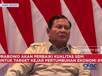 Video: Prabowo Akan Perbaiki Kualitas SDM Kejar Pertumbuhan Ekonomi 8%